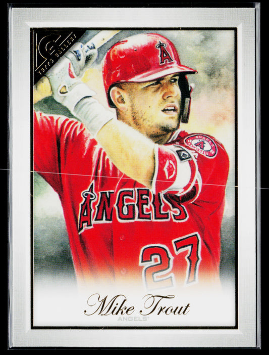 2019 Topps Gallery Mike Trout #105