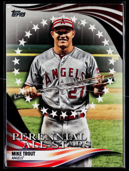 2019 Topps Update Mike Trout Perennial All-Stars #PAS-30