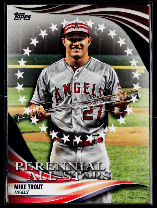 2019 Topps Update Mike Trout Perennial All-Stars #PAS-30