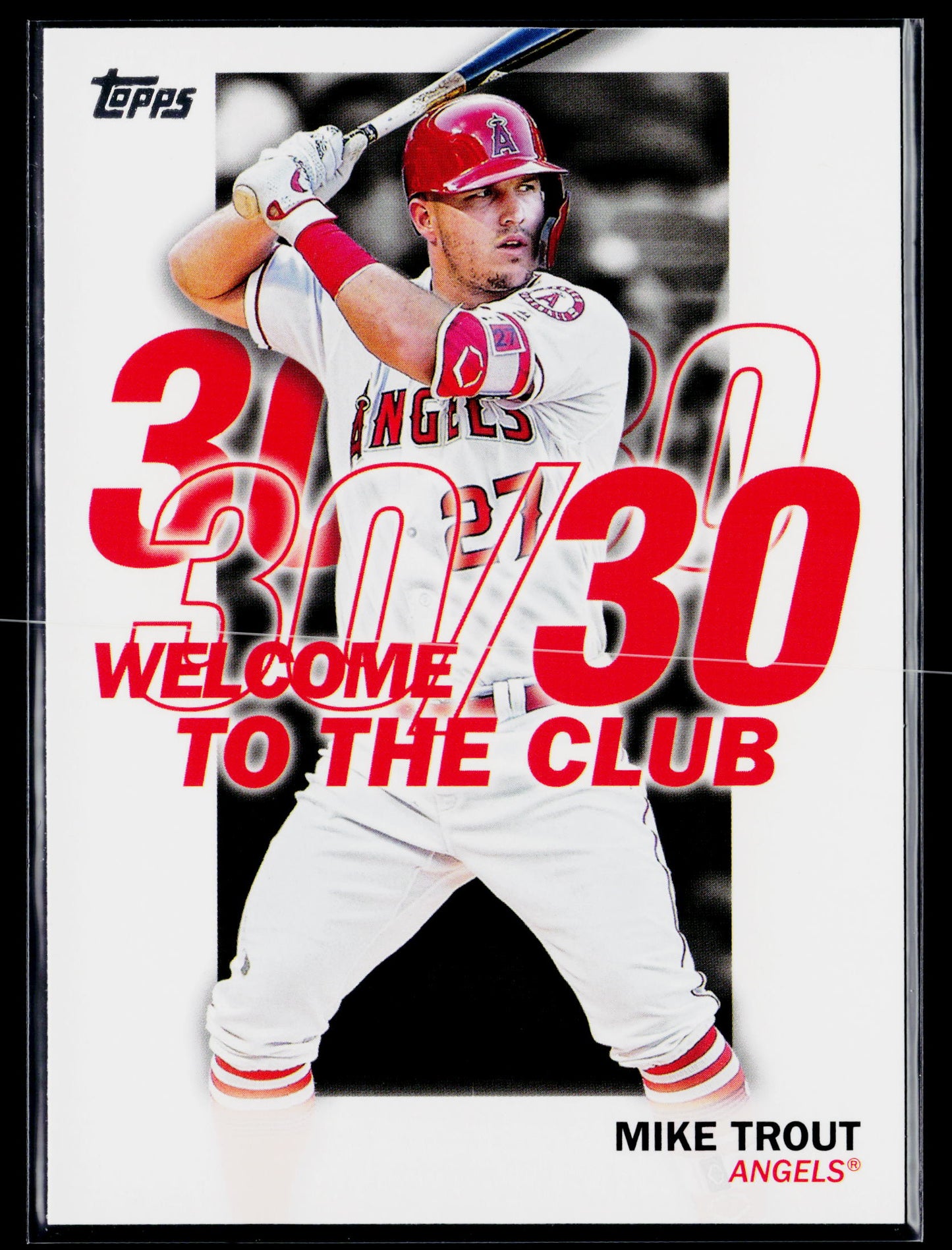 2023 Topps Mike Trout Welcome to the Club #WC-15