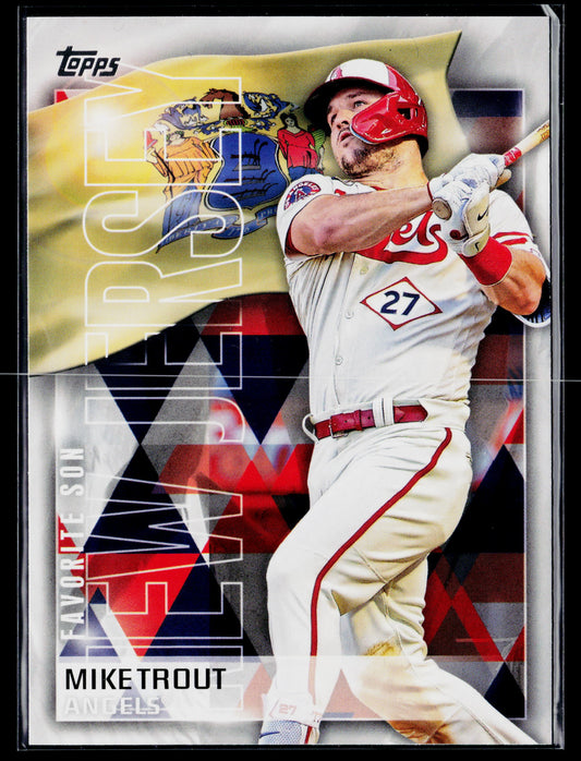 2023 Topps Mike Trout Favorite Sons #FS-1