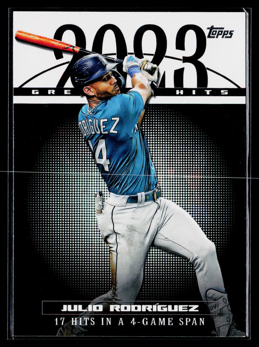 2024 Topps Julio Rodríguez 2023 Greatest Hits #23GH-17