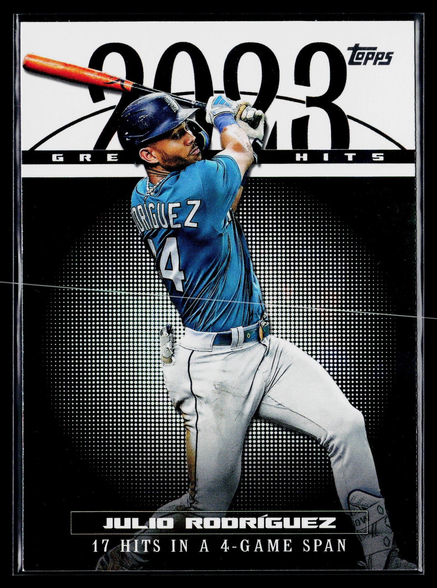 2024 Topps Julio Rodríguez 2023 Greatest Hits #23GH-17