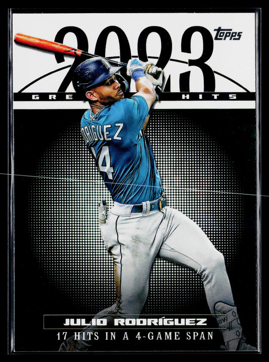 2024 Topps Julio Rodríguez 2023 Greatest Hits #23GH-17