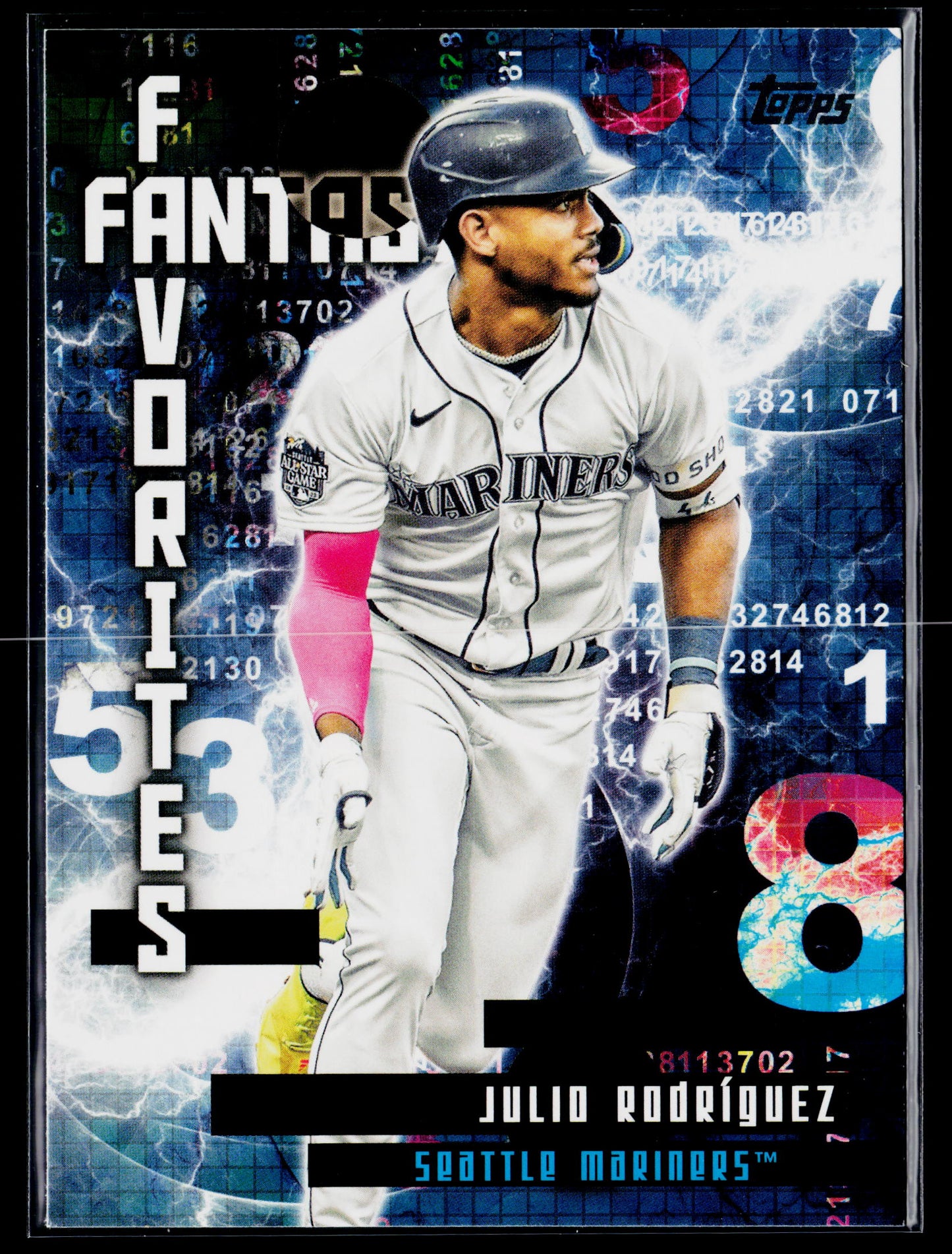 2024 Topps Julio Rodríguez Fantasy Favorites #FF-8
