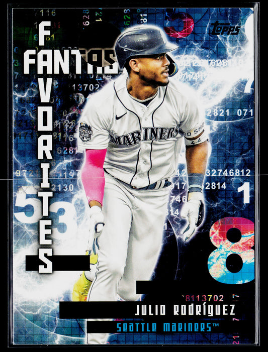 2024 Topps Julio Rodríguez Fantasy Favorites #FF-8