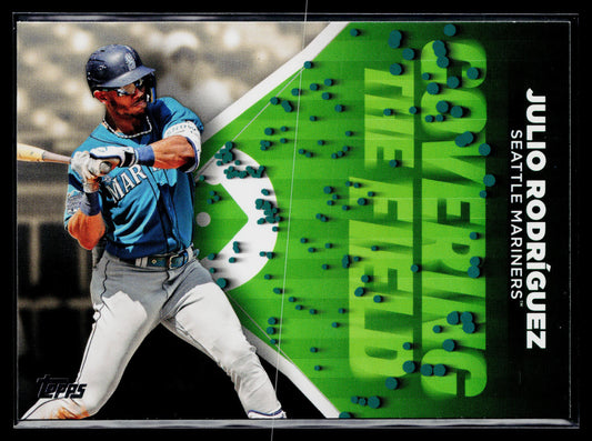 2024 Topps Julio Rodríguez Covering the Field #CTF-8