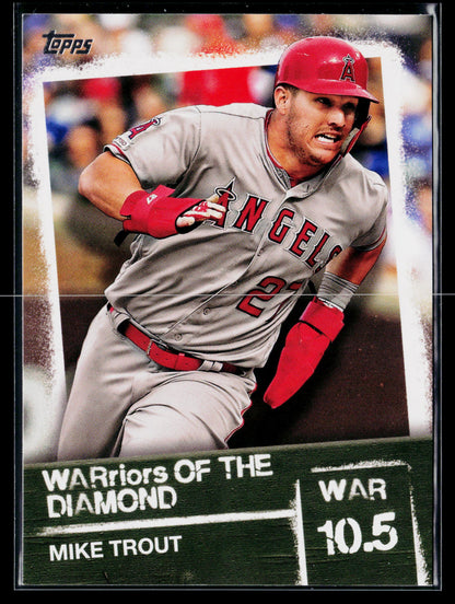 2020 Topps Mike Trout WARriors of the Diamond #WOD-19