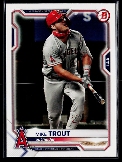 2021 Bowman Mike Trout #17