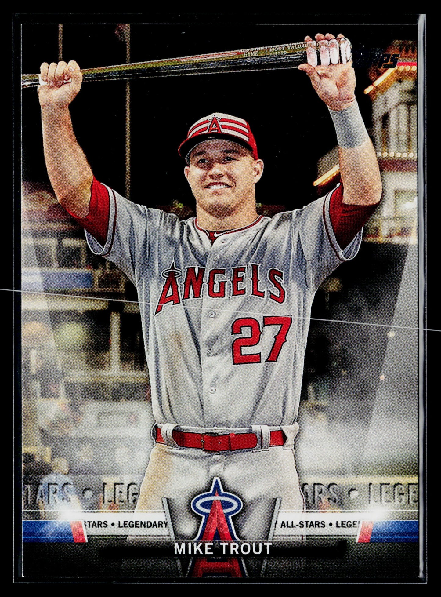 2018 Topps Update Mike Trout Salute #S-19