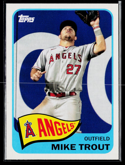 2021 Topps Mike Trout 1965 Topps Redux #T65-3