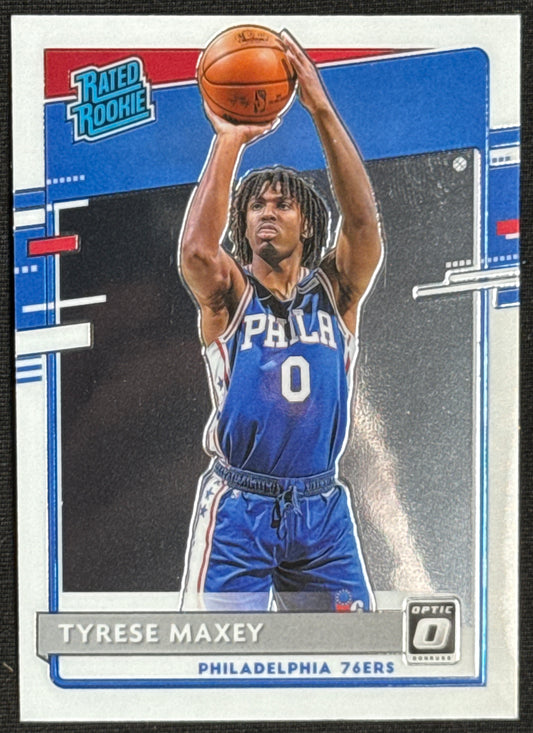 2020-21 Donruss Optic Tyrese Maxey Rookie #171
