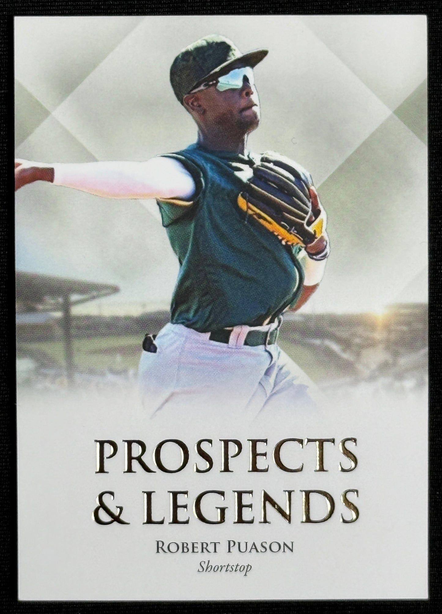 2020 Futera Unique Prospects & Legends Robert Puason #33