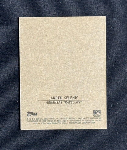 2020 Topps Heritage Mini Jarred Kelenic 1971 Bazooka Numbered Test #9