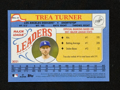 2023 Topps Trea Turner Oversized 1988 Minis Box Toppers #88LL-23