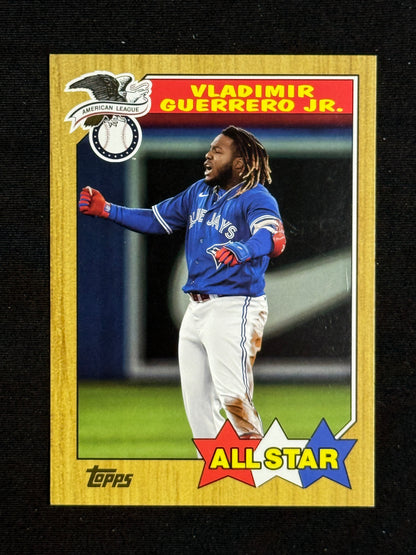 2022 Vladimir Guerrero Jr. Oversized 1987 Topps All-Stars Box Toppers #OTAS-21