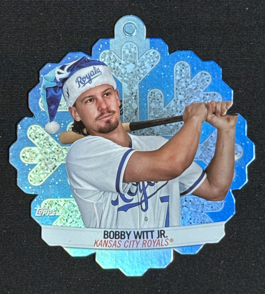 2023 Topps Bobby Witt Jr. Oversized Die Cut Ornaments Box Toppers #MLBDC-18