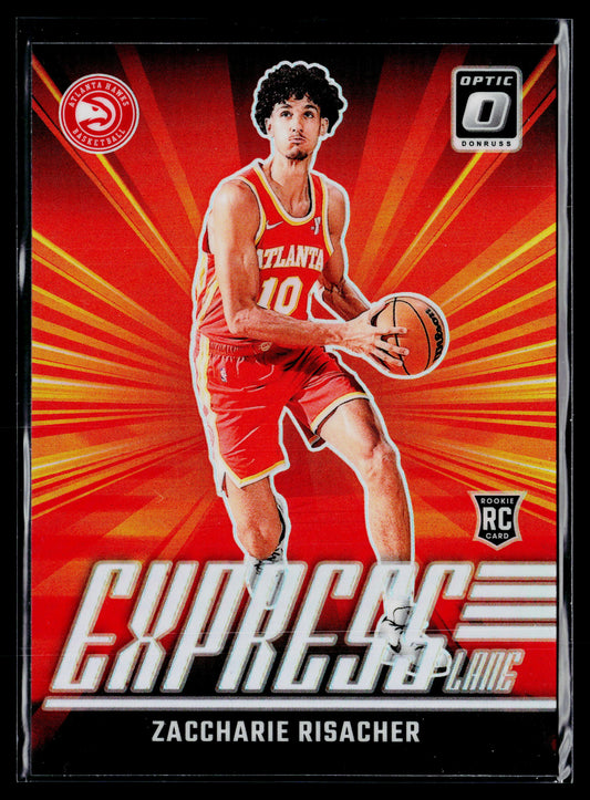 2024-25 Donruss Optic Zaccharie Risacher Express Lane #23