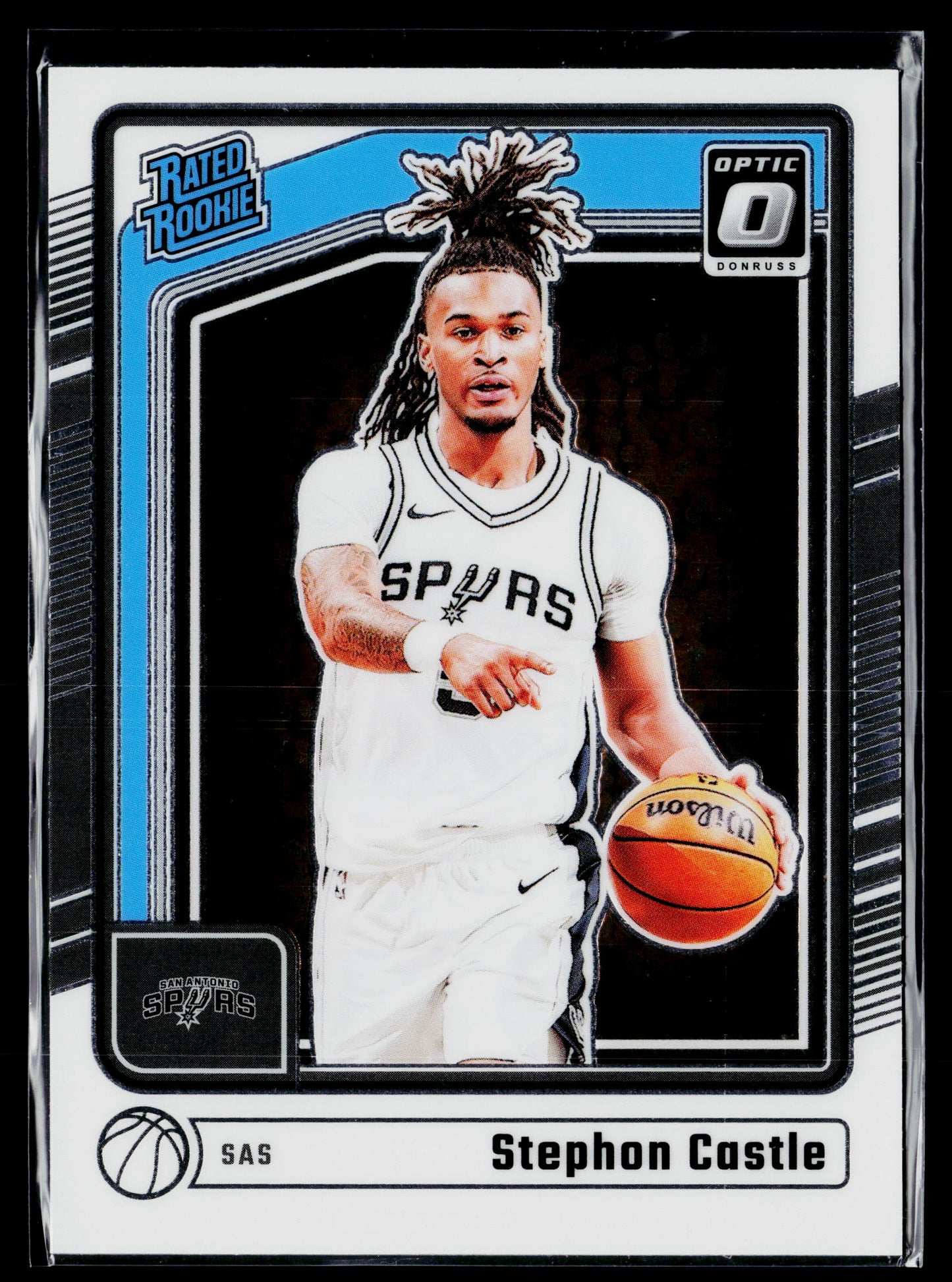 2024-25 Donruss Optic Stephon Castle Rookie #254