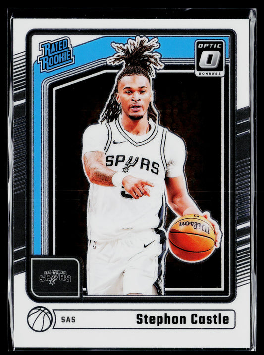 2024-25 Donruss Optic Stephon Castle Rookie #254