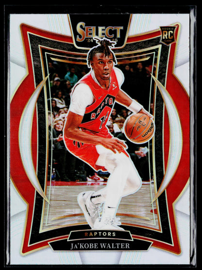2024-25 Panini Select Ja'Kobe Walter Rookie Silver Prizm #96