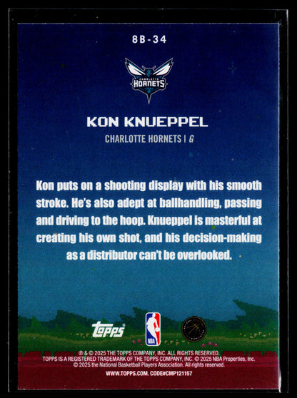 2025-26 Topps Kon Knueppel 8-Bit Ballers #8B-34