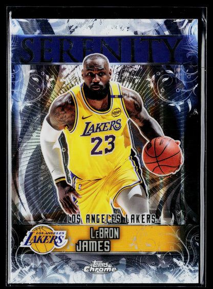 2025-26 Topps Chrome LeBron James Serenity #SY-2