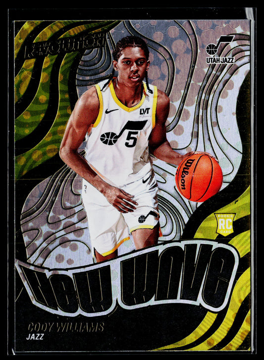2024-25 Panini Revolution Cody Williams New Wave #5
