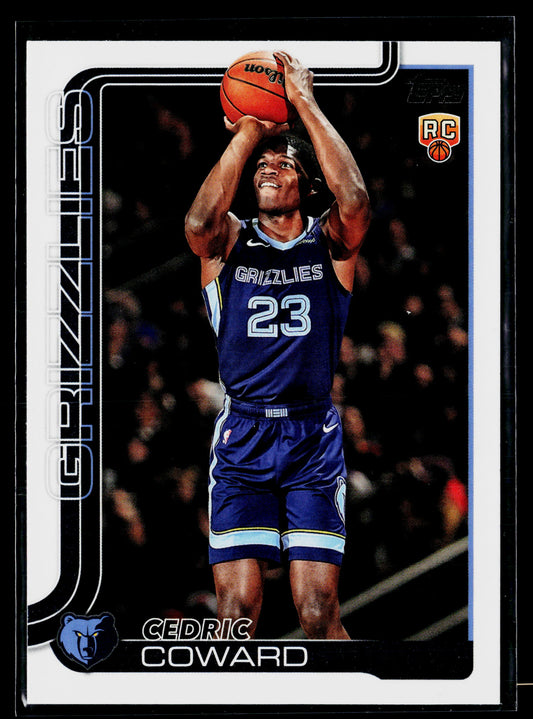 2025-26 Topps Cedric Coward Rookie #211