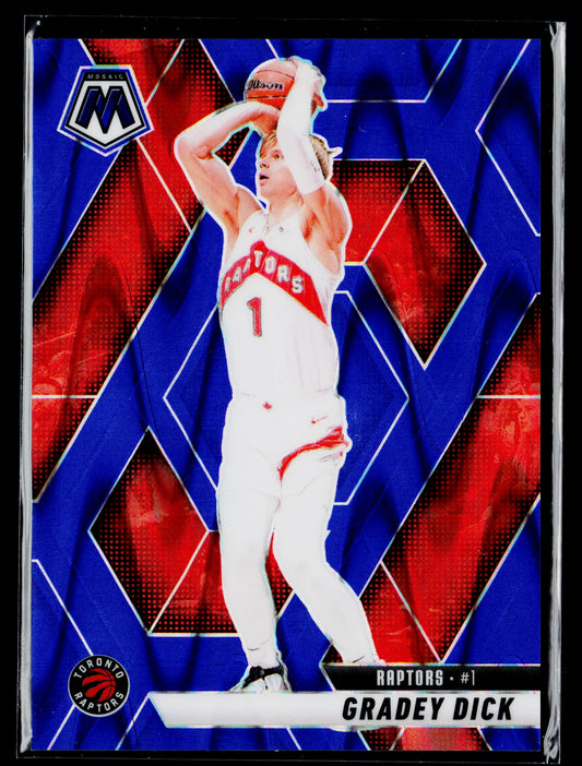 2024-25 Panini Mosaic Gradey Dick Blue Seismic Mosaic #/149 #98