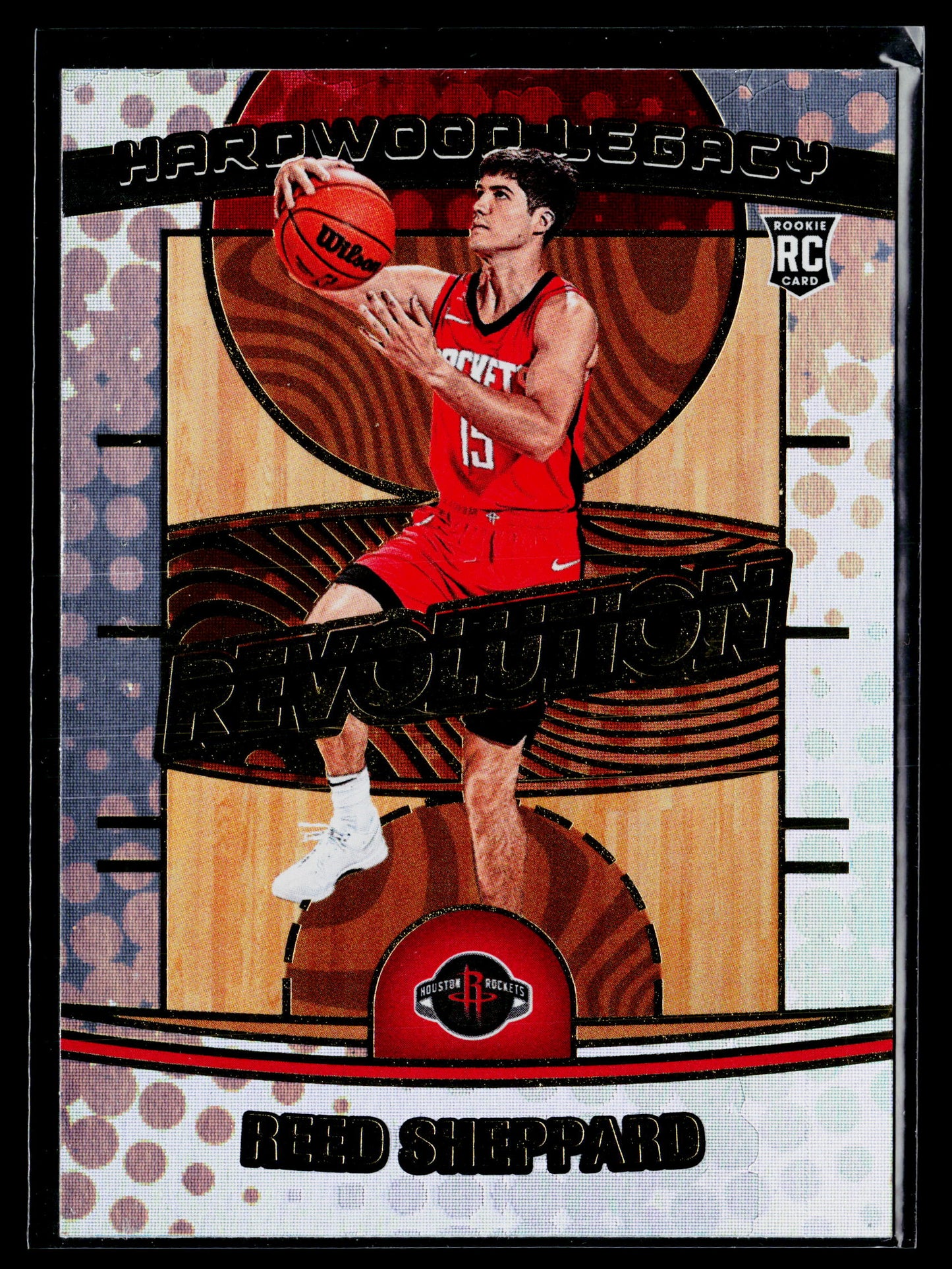2024-25 Panini Revolution Reed Sheppard Hardwood Legacy #23