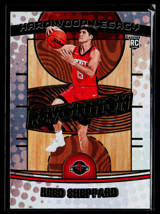 2024-25 Panini Revolution Reed Sheppard Hardwood Legacy #23
