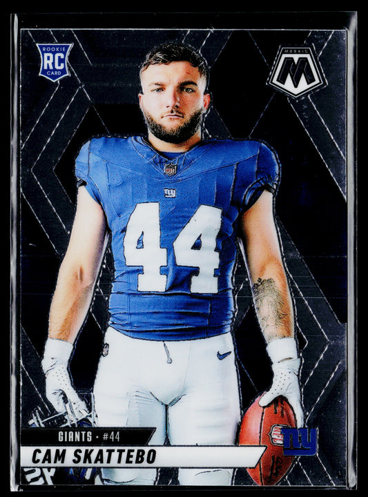 2025 Panini Mosaic Cam Skattebo Rookie #271