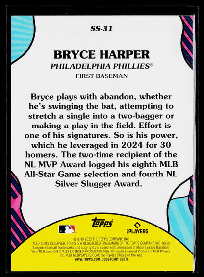 2025 Topps Bryce Harper Summer Superstars #SS-31