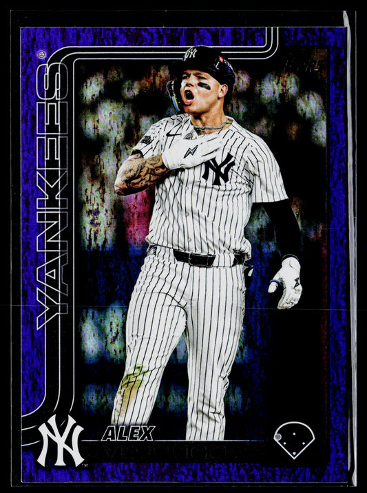 2025 Topps Alex Verdugo Purple Rainbow Foil #/250 #392