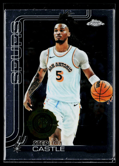 2025-26 Topps Chrome Stephon Castle #228