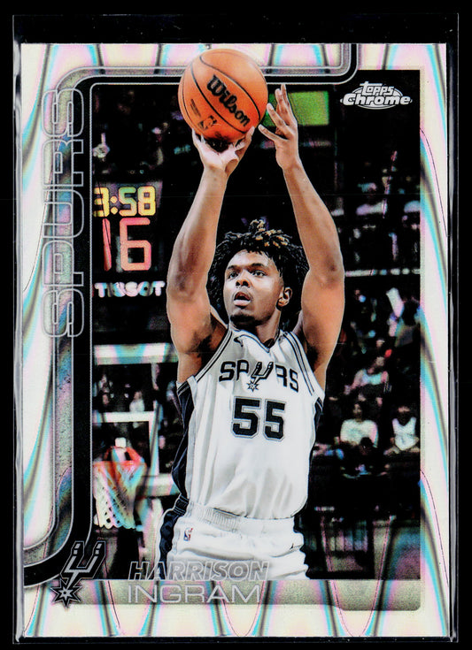 2025-26 Topps Chrome Harrison Ingram Wave Refractor #222