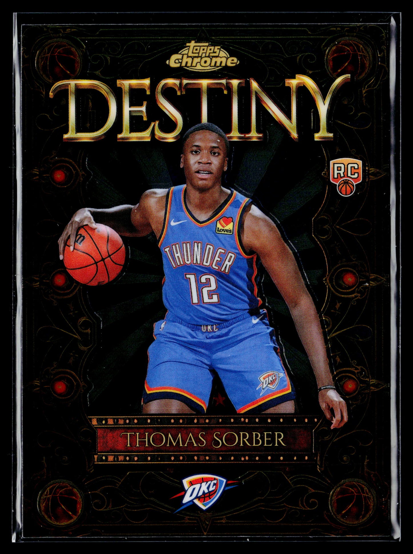 2025-26 Topps Chrome Thomas Sorber Destiny #D-13