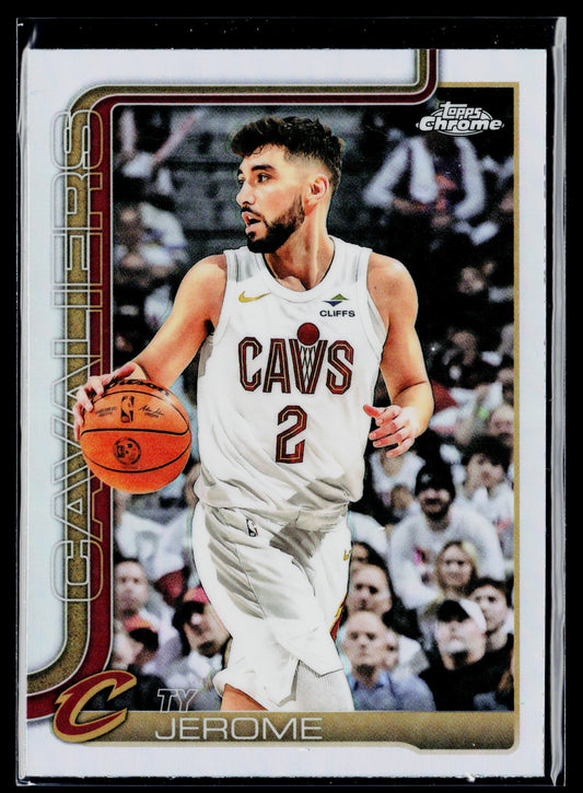 2025-26 Topps Chrome Ty Jerome Refractor #4