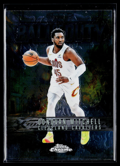 2025-26 Topps Chrome Donovan Mitchell Ball of Duty #BD-7