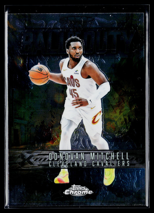2025-26 Topps Chrome Donovan Mitchell Ball of Duty #BD-7