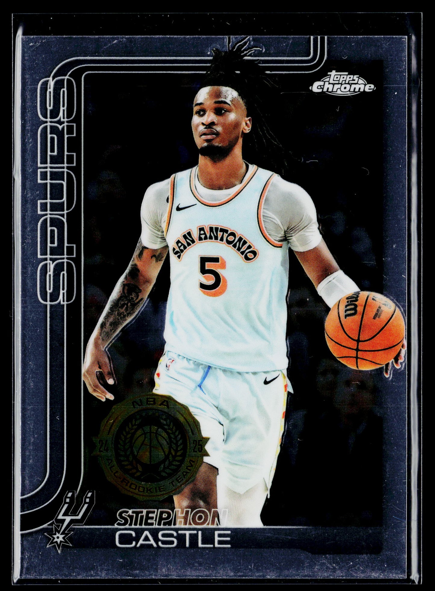 2025-26 Topps Chrome Stephon Castle #228
