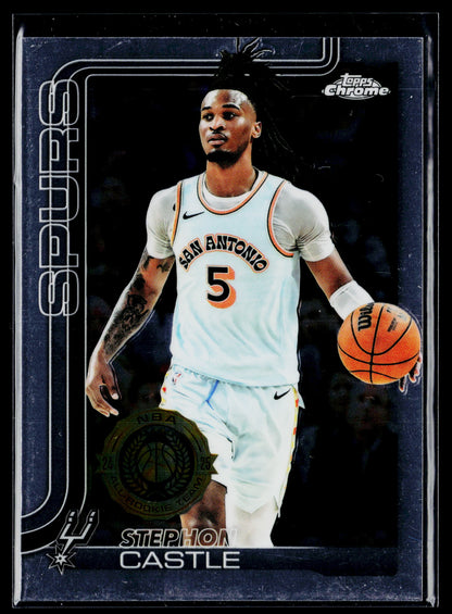 2025-26 Topps Chrome Stephon Castle #228