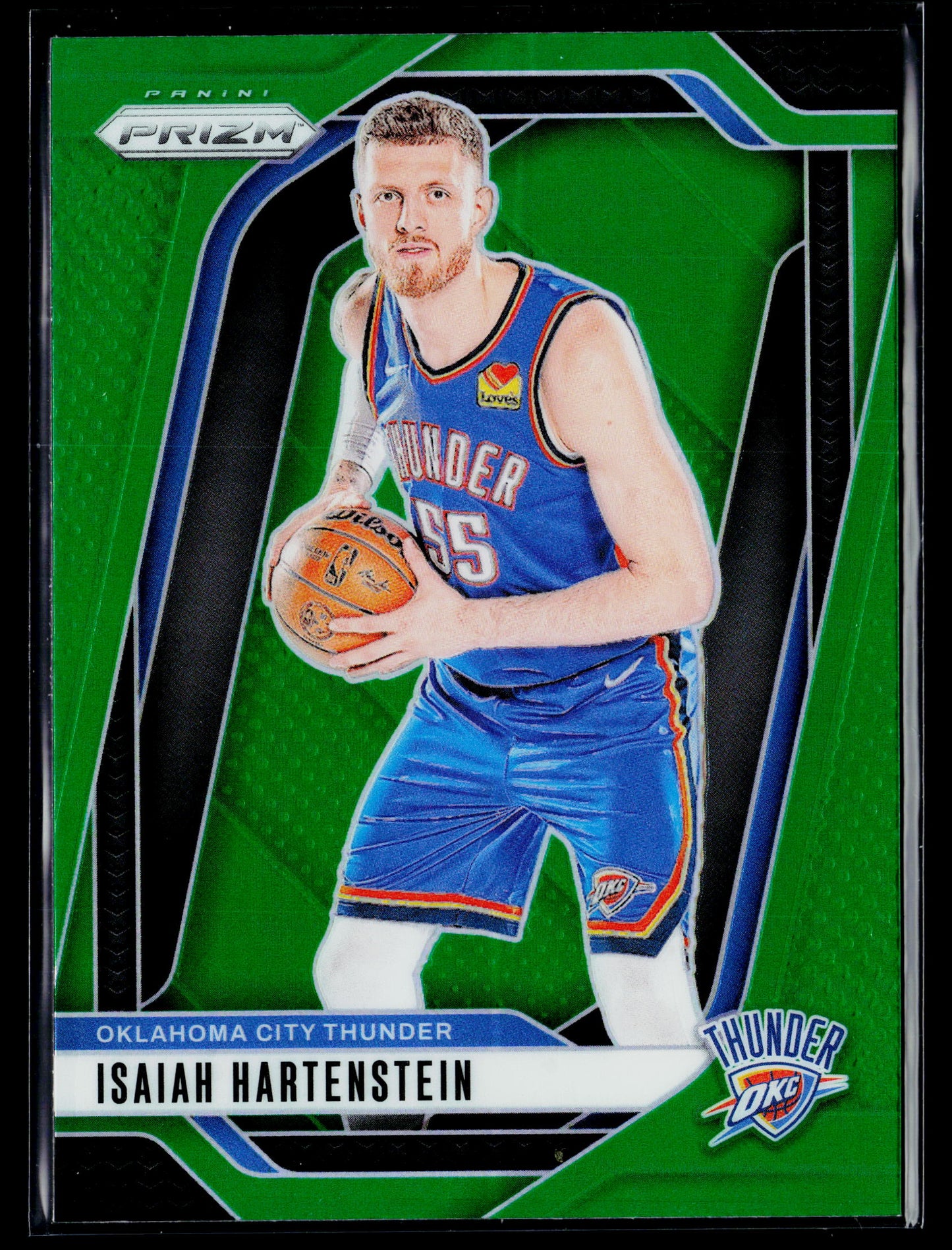2024-25 Panini Prizm Isaiah Hartenstein Prizms Green #154