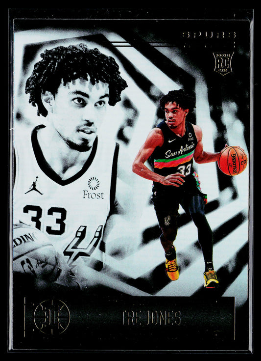 2020-21 Panini Illusions Tre Jones Rookie #198