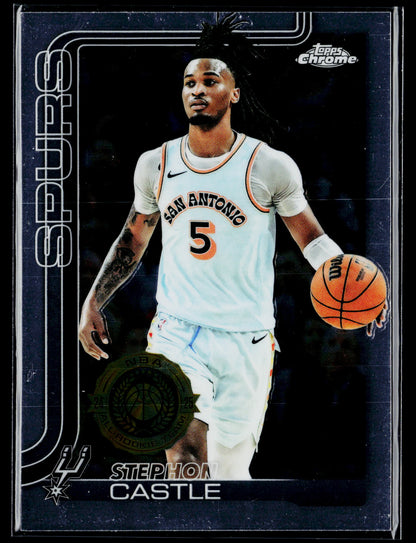 2025-26 Topps Chrome Stephon Castle #228