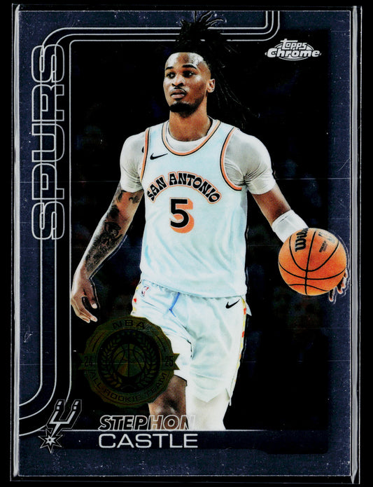 2025-26 Topps Chrome Stephon Castle #228