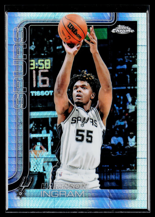 2025-26 Topps Chrome Harrison Ingram Prism Refractor #222