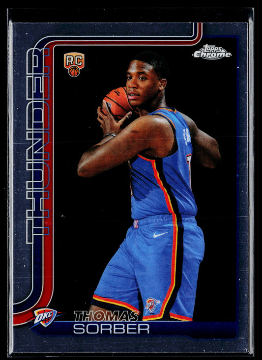 2025-26 Topps Chrome Thomas Sorber Rookie #265