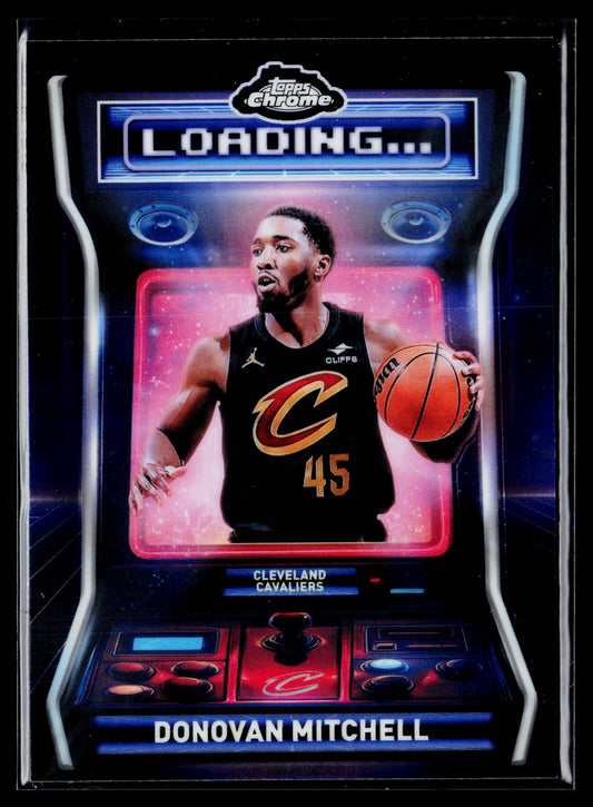 2025-26 Topps Chrome Donovan Mitchell Loading ... #LD-9